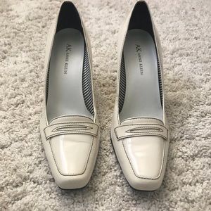 White Anne Klein Heels